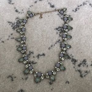 A blue and green necklace